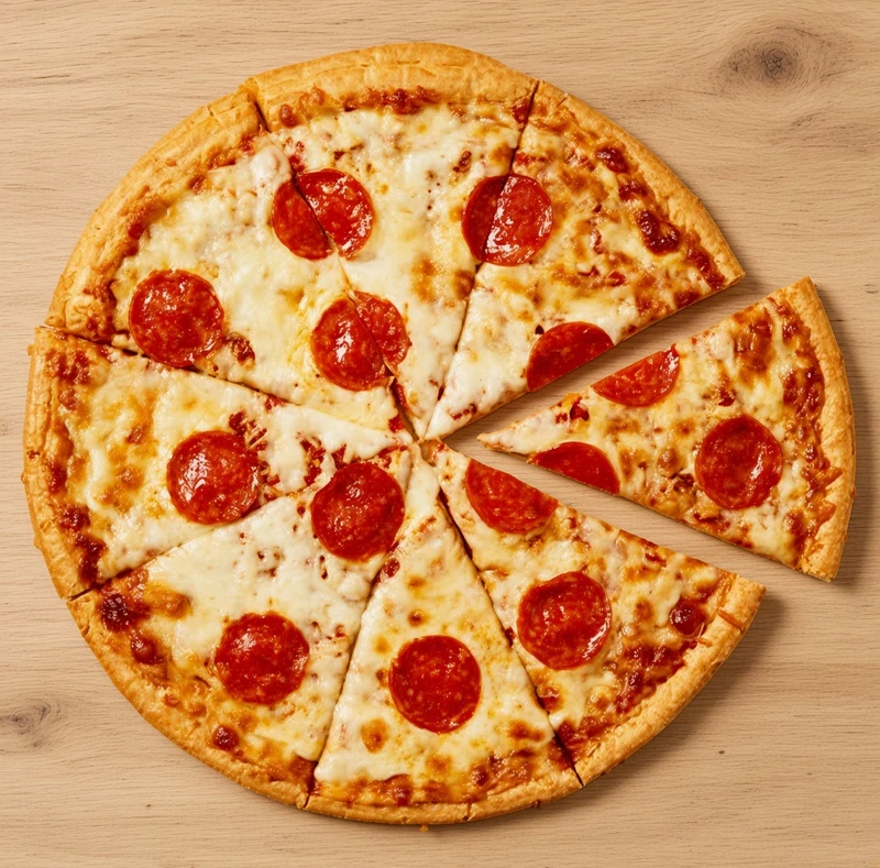Signature flame pizza from Peak & Flame Pizza Express in Cranston, Calgary, AB